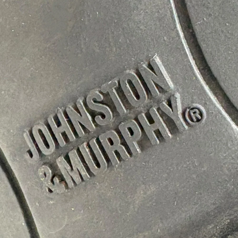 Johnston Murphy‎ Goodwin Black Leather Venetian Loafers